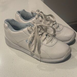 Dexter Kids White and Blue Sneakers